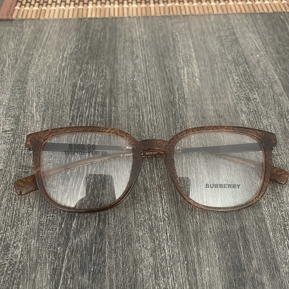 NEW Burberry Prescription Eyeglasses Frame